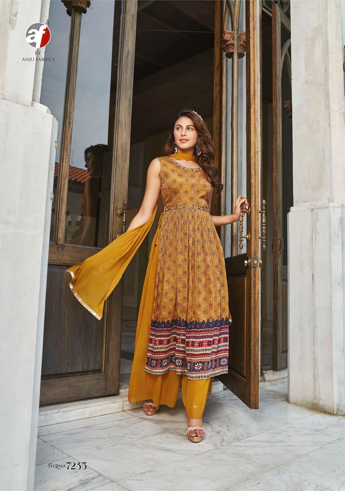 Anju Fabrics Feelings vol 2 Salwar Kameez collection 6