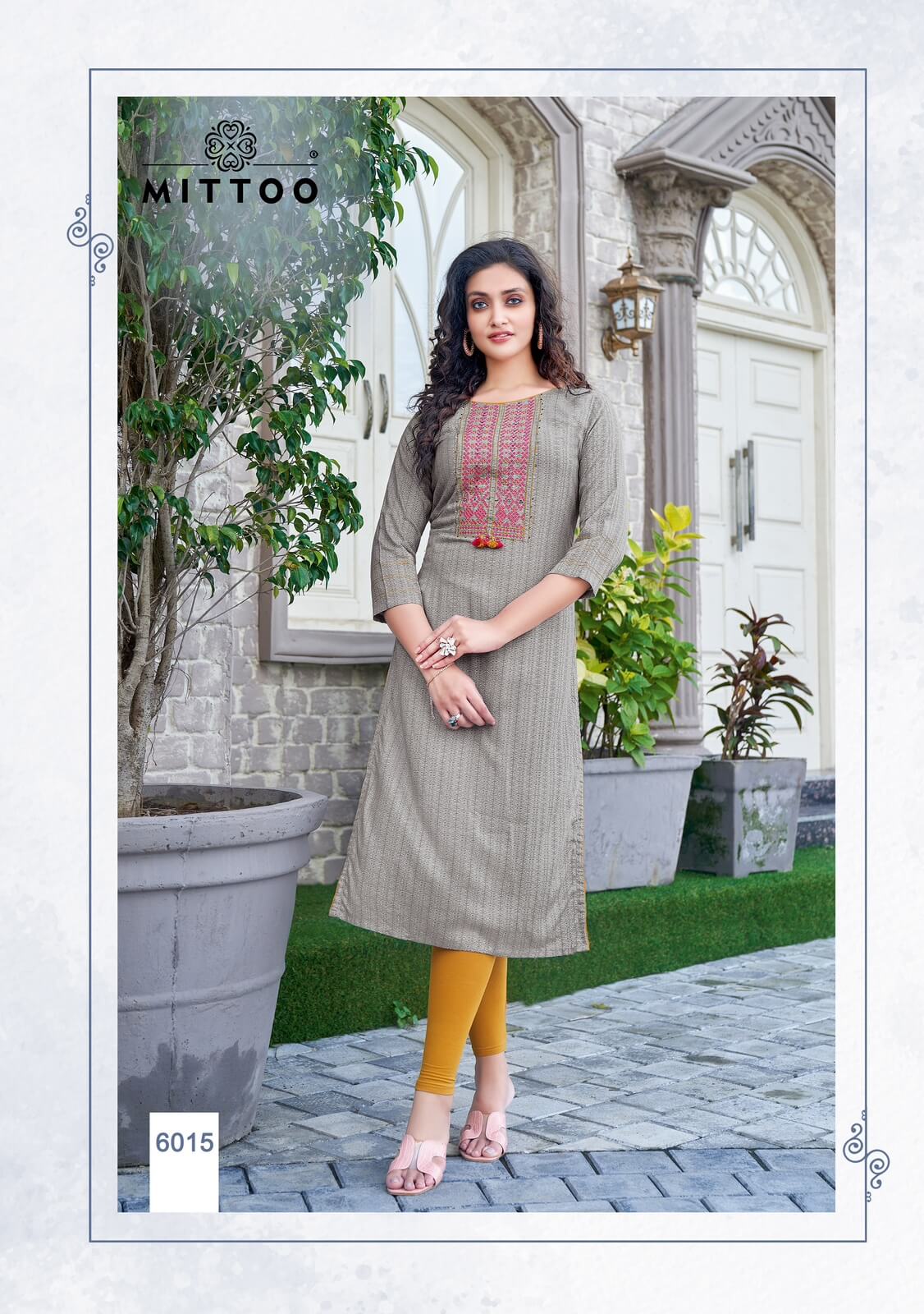 Mittoo Bandhan vol 3 Rayon Kurti Catalog collection 4