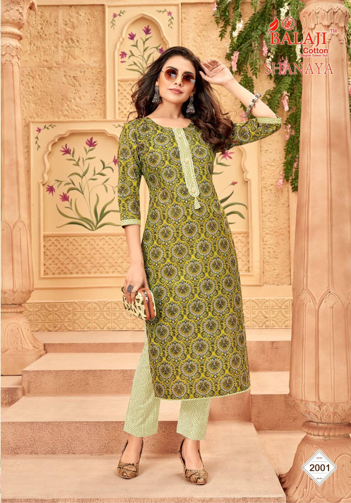 Balaji Shanaya 2001 Single Kurtis with Pant collection 1