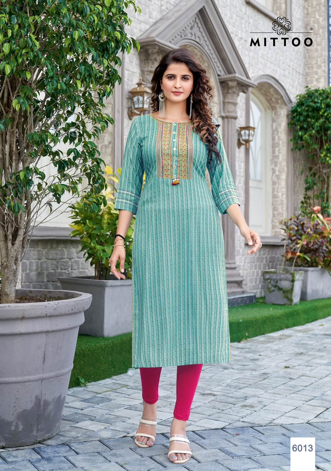 Mittoo Bandhan vol 3 Rayon Kurti Catalog collection 8