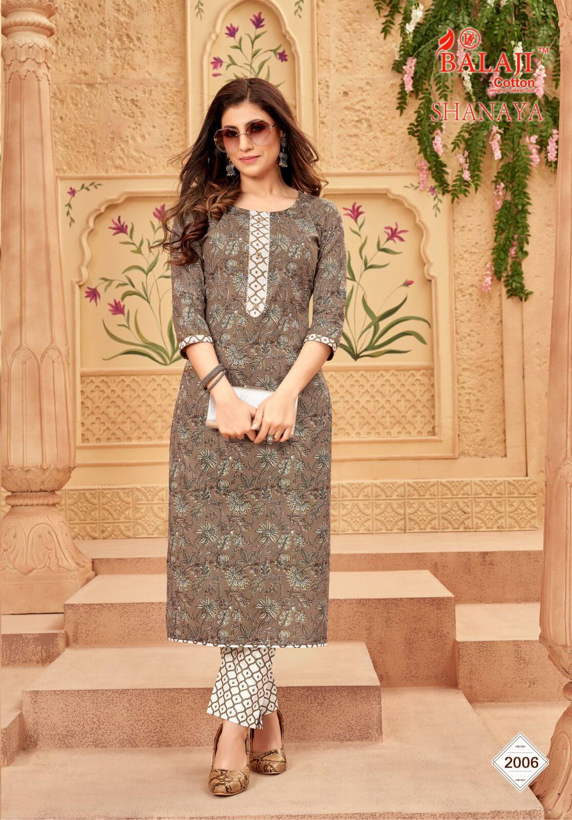 Balaji Shanaya 2006 Single Kurtis with Pant collection 1