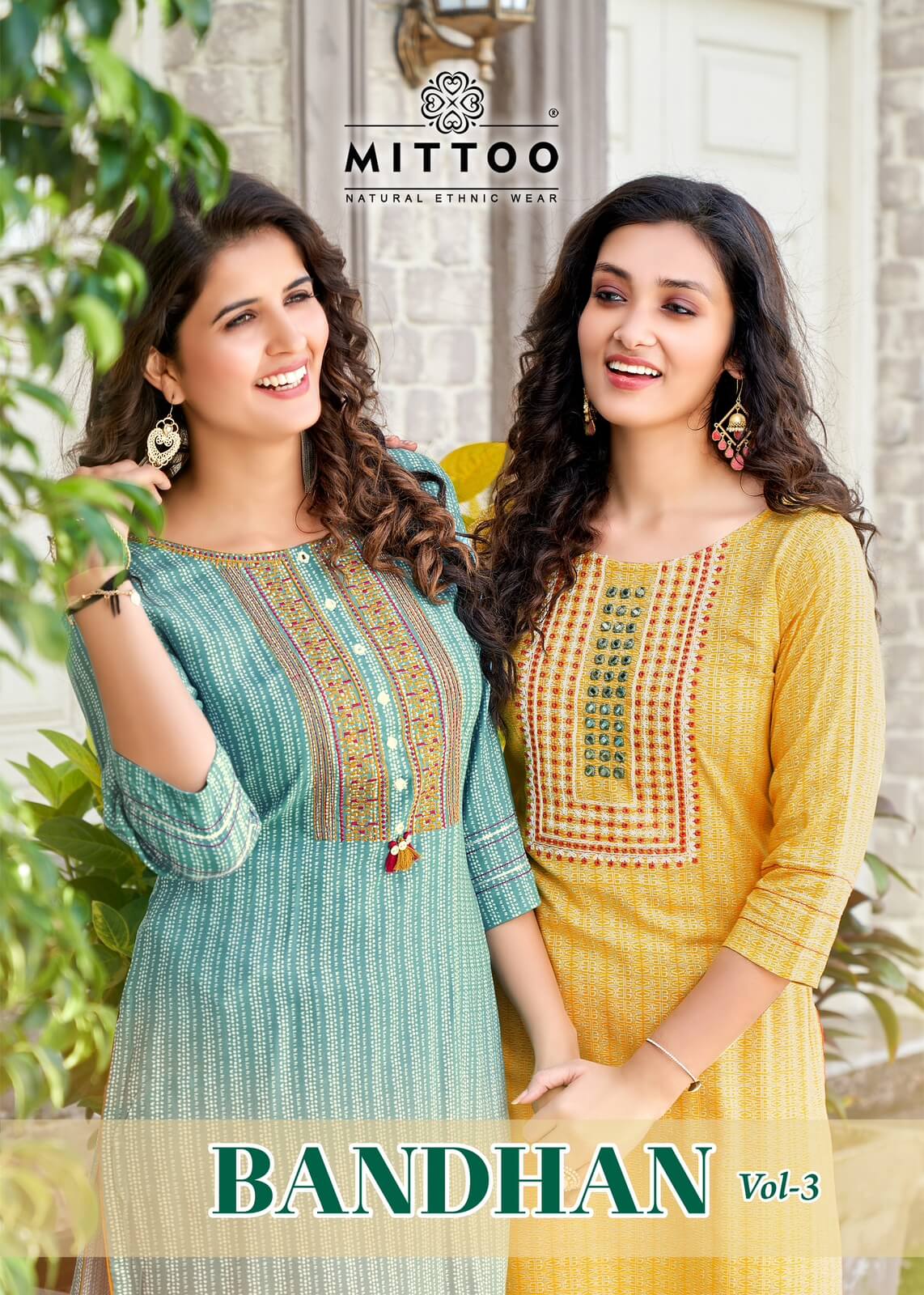 Mittoo Bandhan vol 3 Rayon Kurti Catalog collection 10