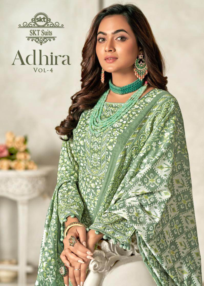 Skt Suits Adhira vol 4  Cotton Dress Materials Catalog collection 2