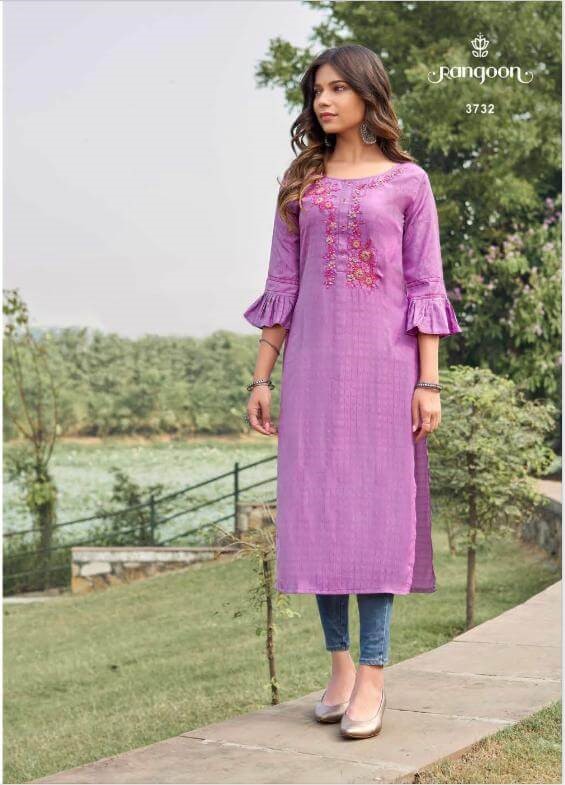 Rangoon Naziya Cotton Kurtis Catalog collection 3