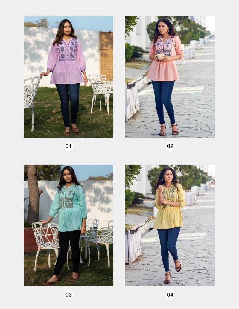 100miles Samiksha Ladies Tops Catalog collection 4