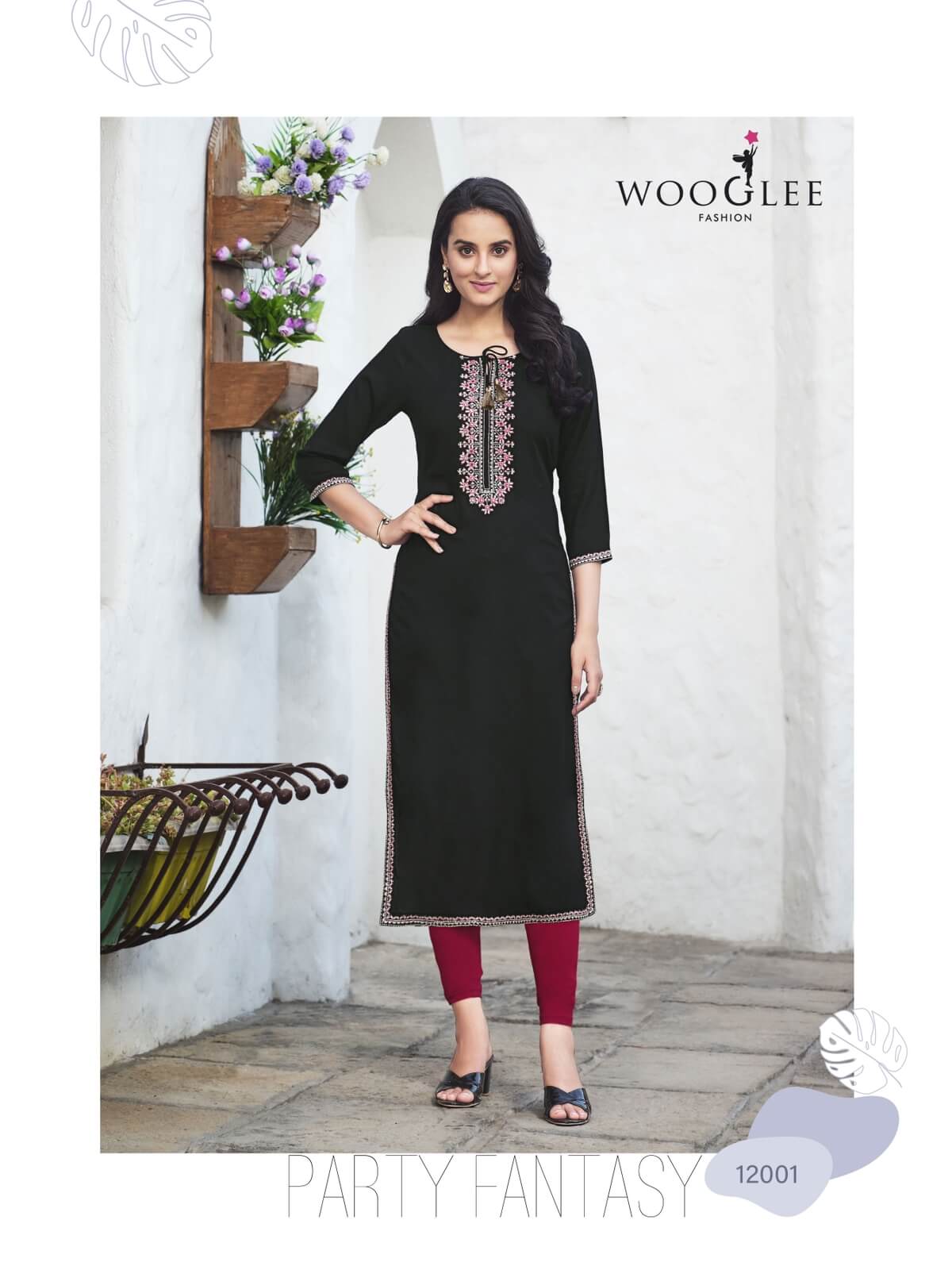 Wooglee Fashion Florance Rayon Kurti Catalog collection 3