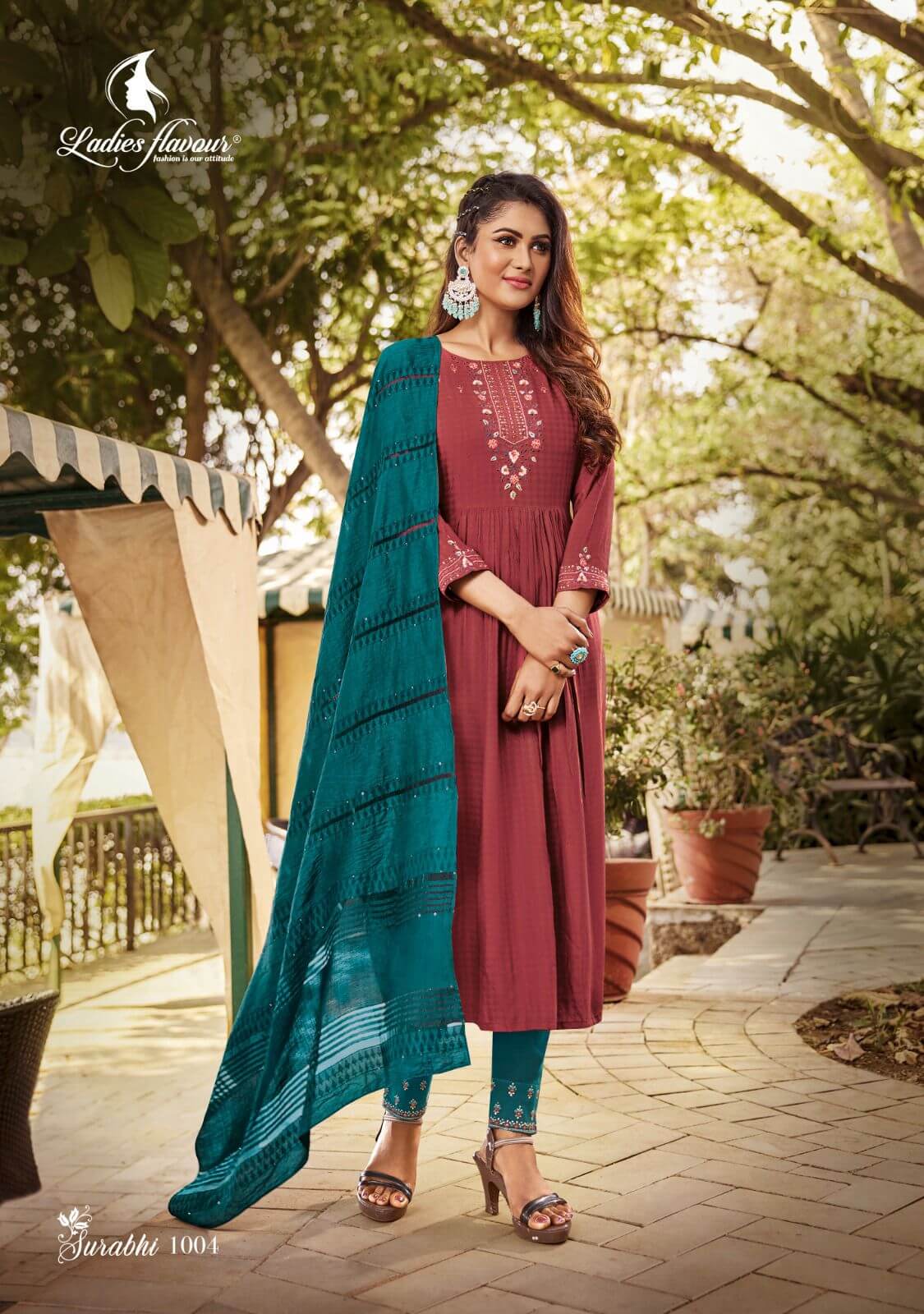 Ladies Flavour Surabhi Designer Wedding Party Salwar Suits collection 1