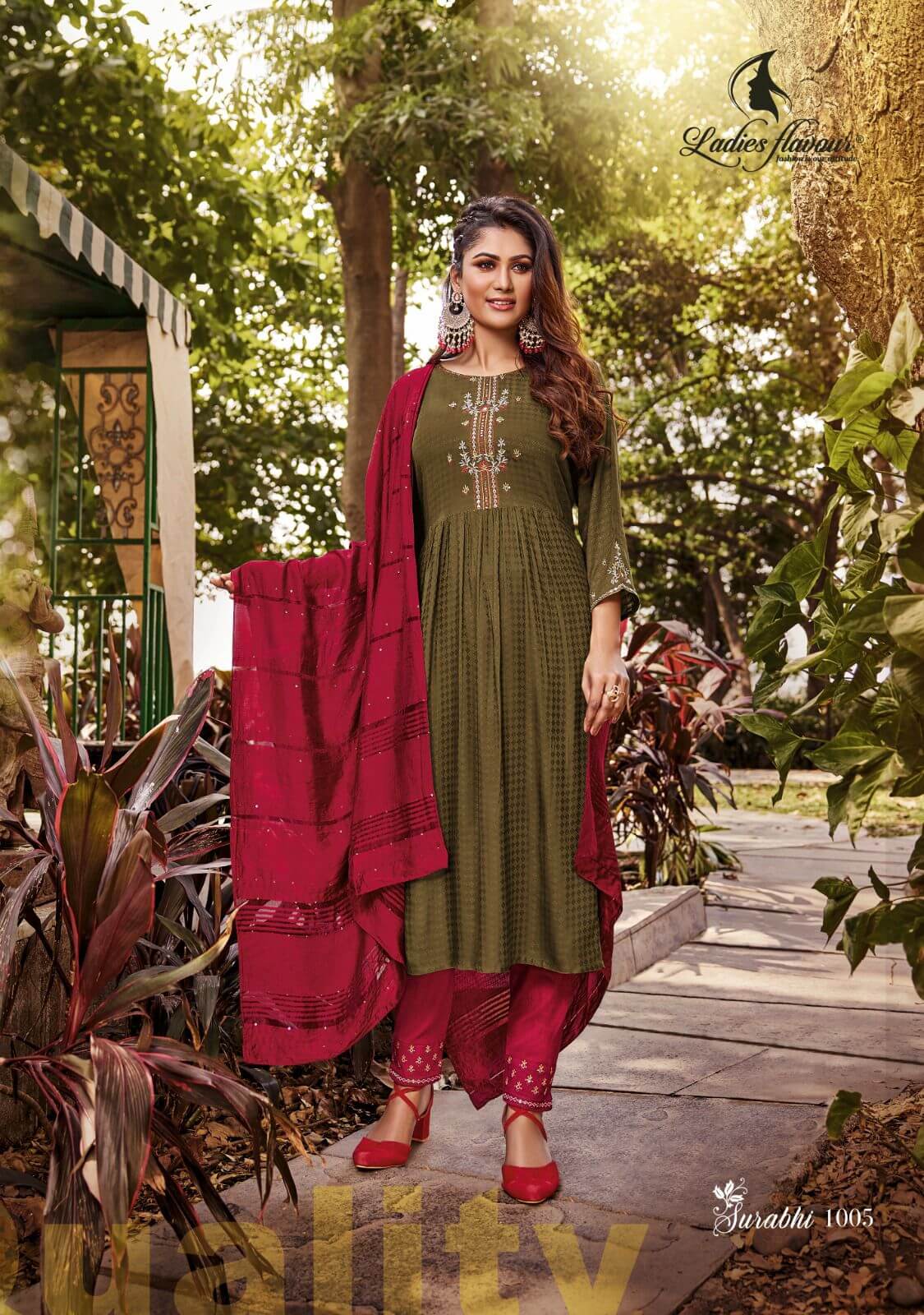 Ladies Flavour Surabhi Designer Wedding Party Salwar Suits collection 3