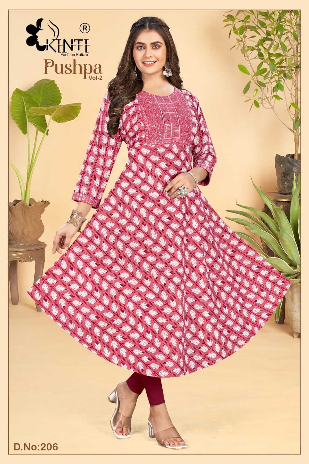 Kinti Pushpa Vol 2 Feeding Kurtis Catalog collection 5