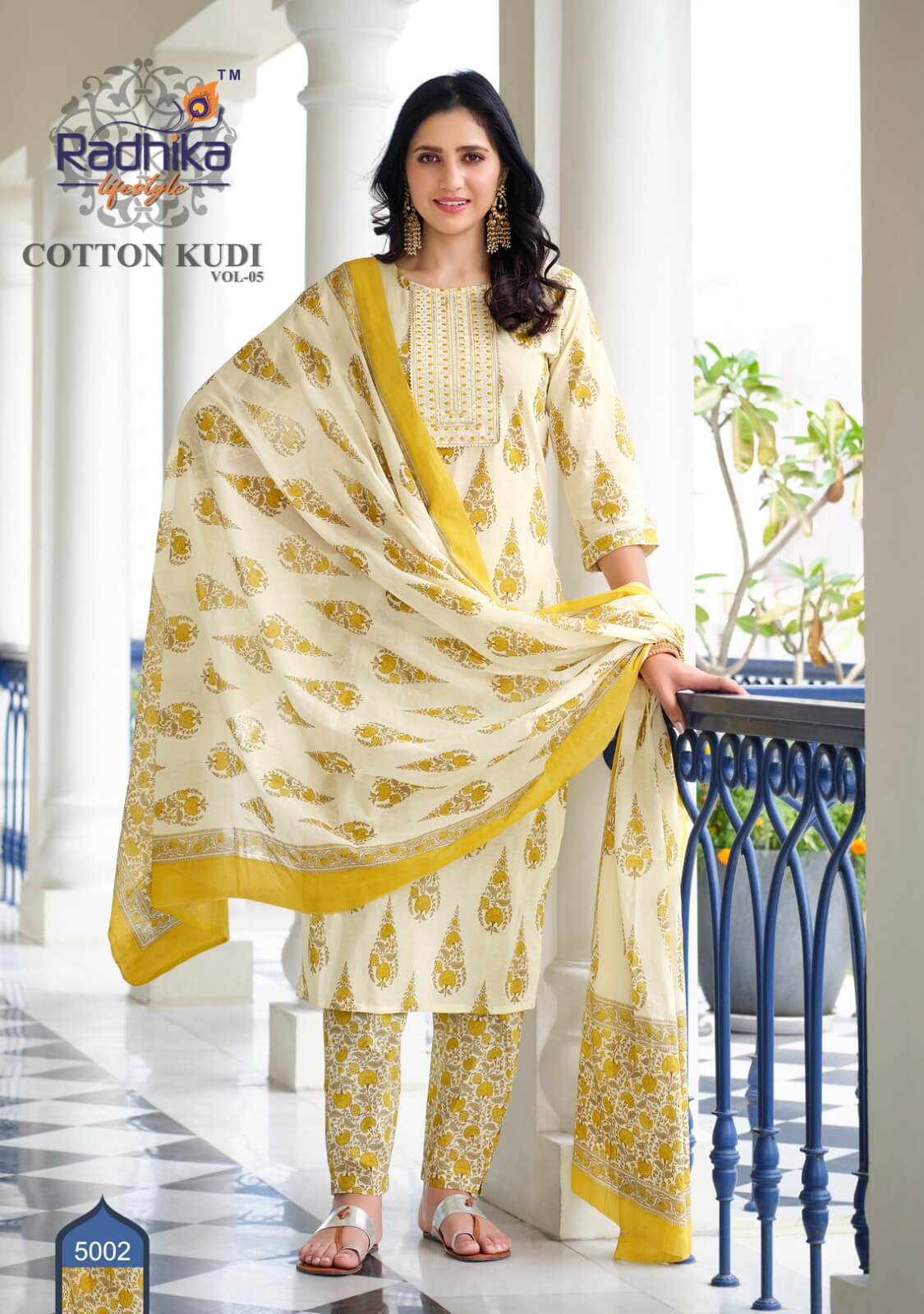 Radhika Lifestyle Cotton Kudi Vol 5 Cotton Salwar Kameez Catalog collection 9