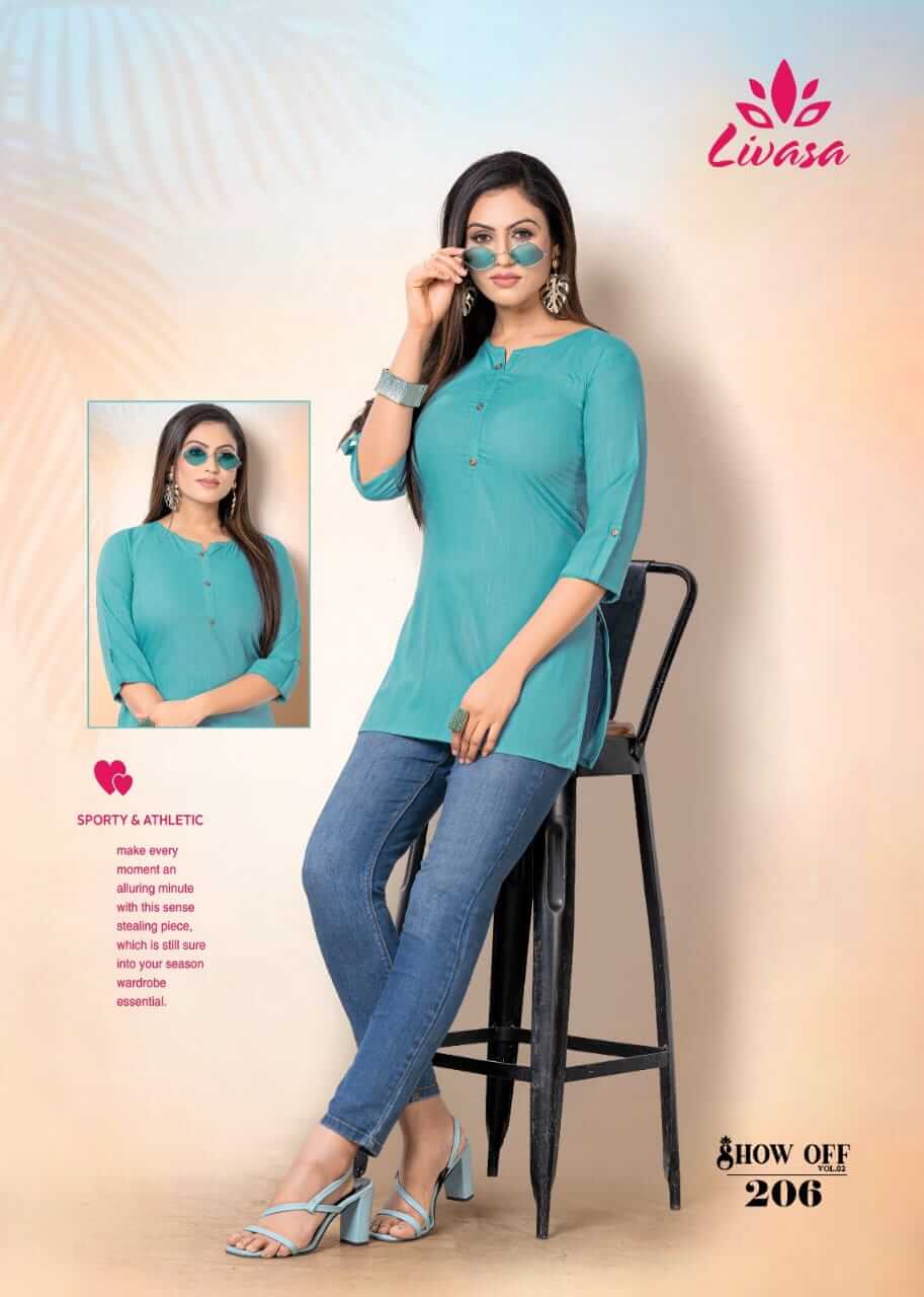 Livasa Show Off vol 2 Kurtis Below 300 Catalog collection 2