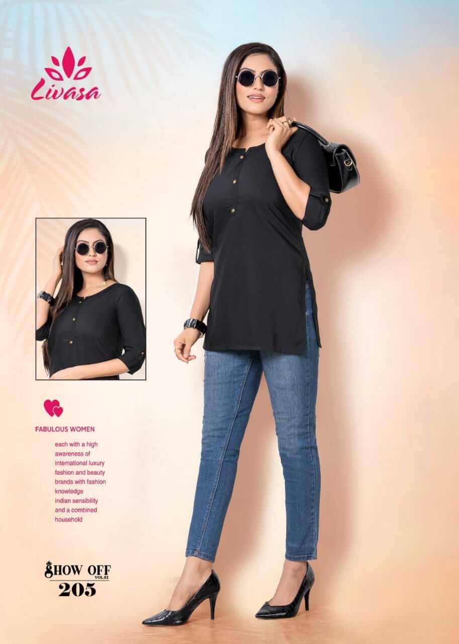 Livasa Show Off vol 2 Kurtis Below 300 Catalog collection 4