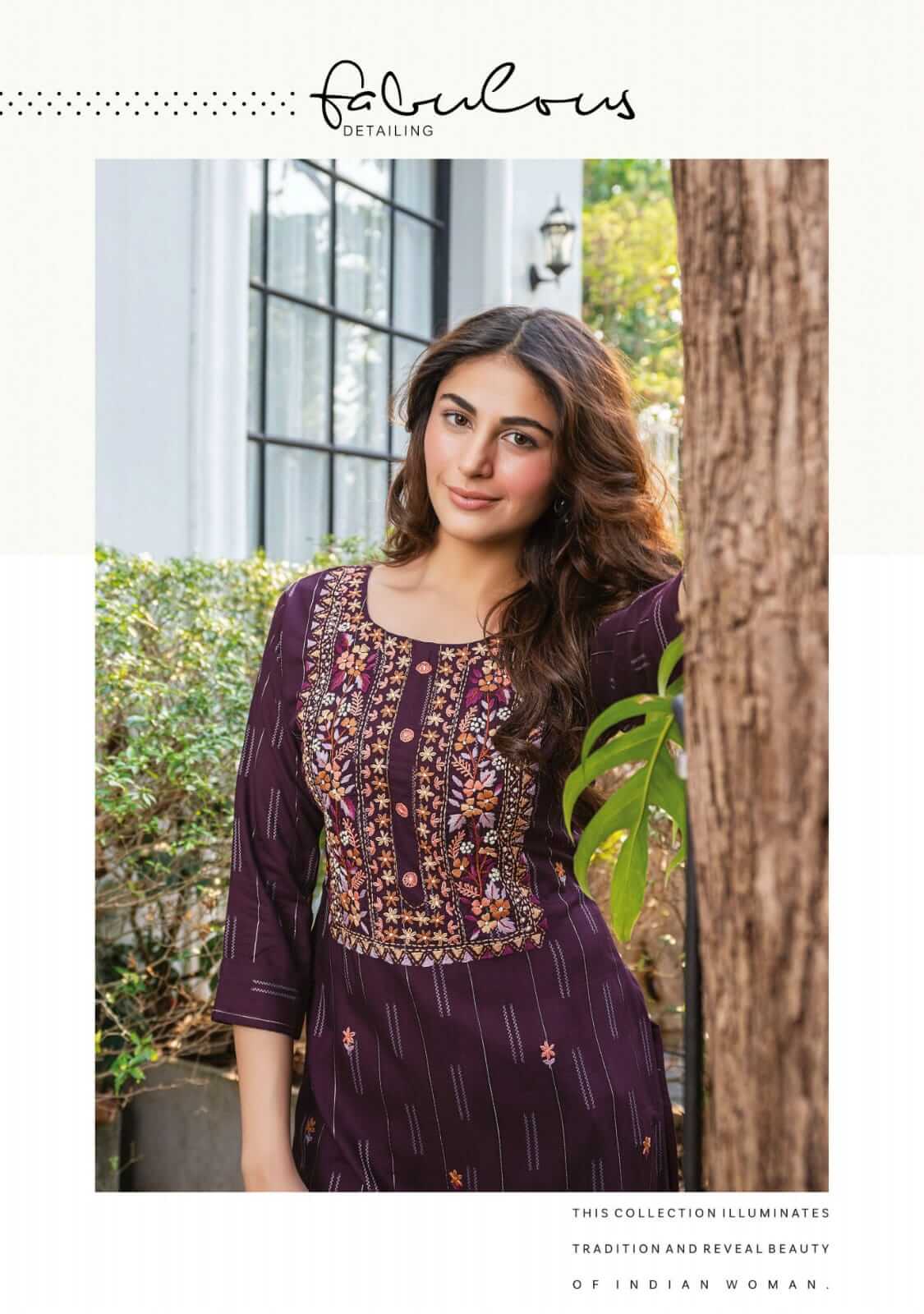 Anju Fabrics Crazy Vol 5 Designer Kurti Wholesale Catalog collection 9