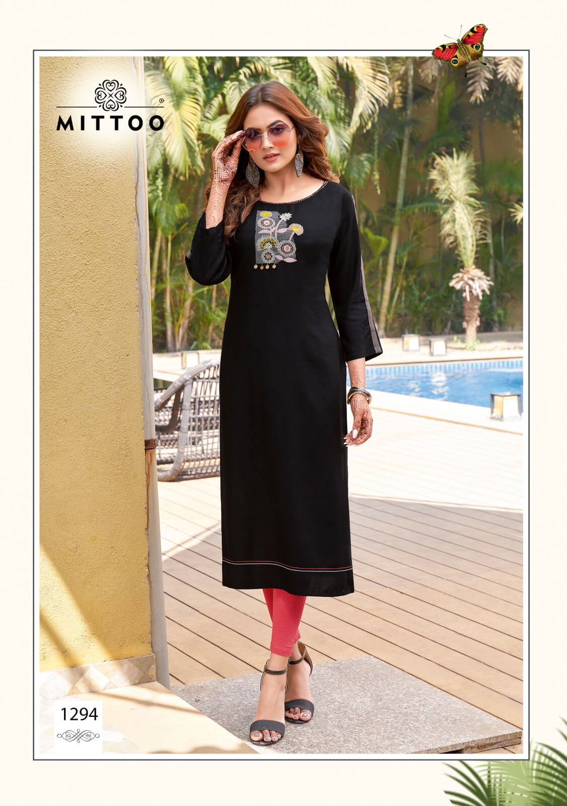 Mittoo Palak Vol 34 Rayon Kurti Catalog collection 3