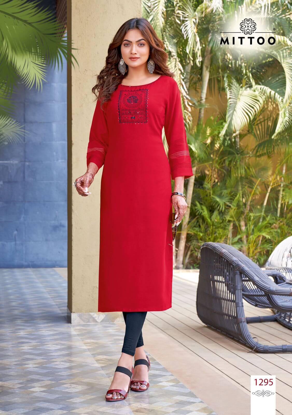 Mittoo Palak Vol 34 Rayon Kurti Catalog collection 6