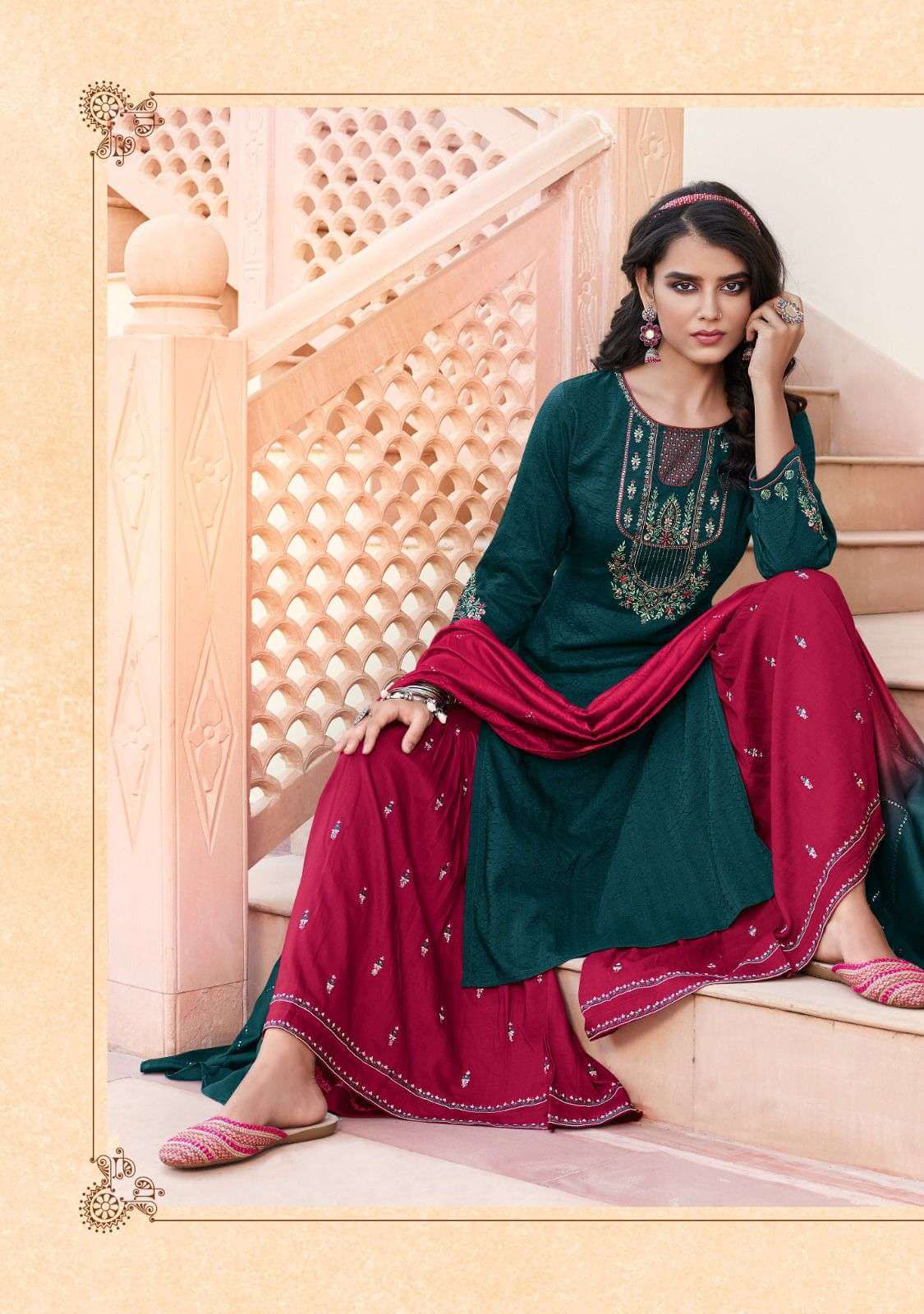 Ladies Flavour Bonus Vol 3 Designer Wedding Party Salwar Suits collection 7