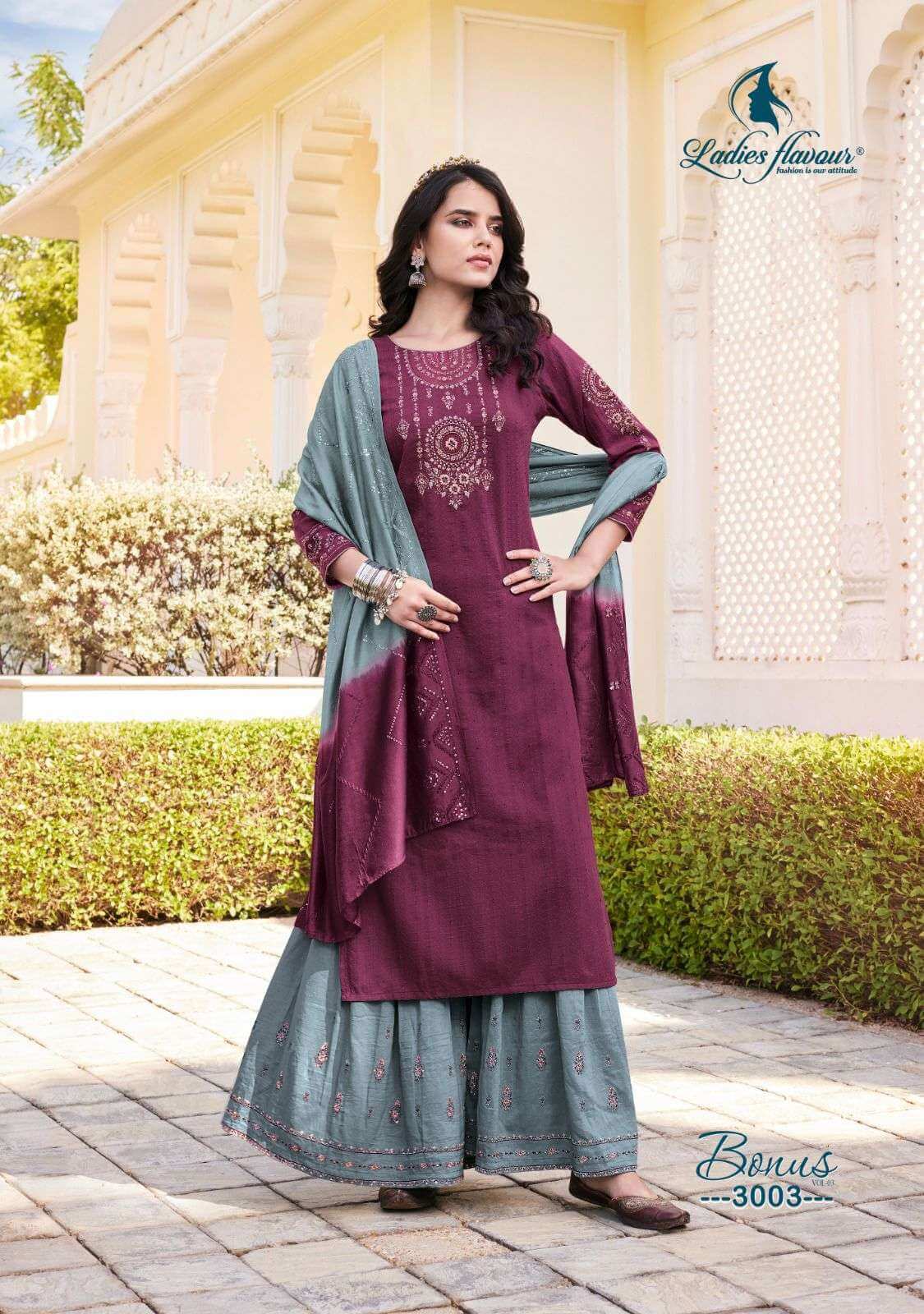 Ladies Flavour Bonus Vol 3 Designer Wedding Party Salwar Suits collection 2