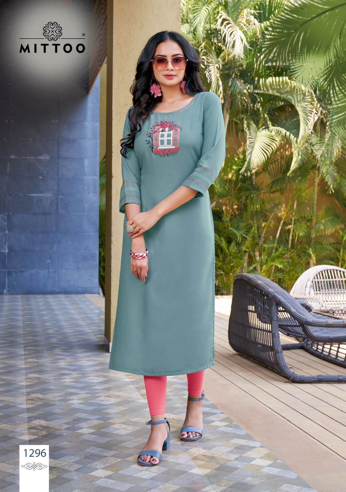 Mittoo Palak Vol 34 Rayon Kurti Catalog collection 4