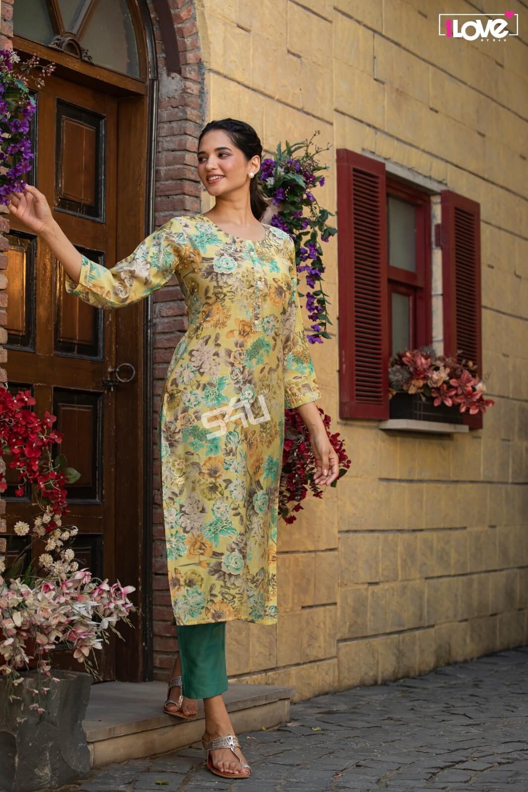 S4U Gold Designer Kurti Catalog collection 2