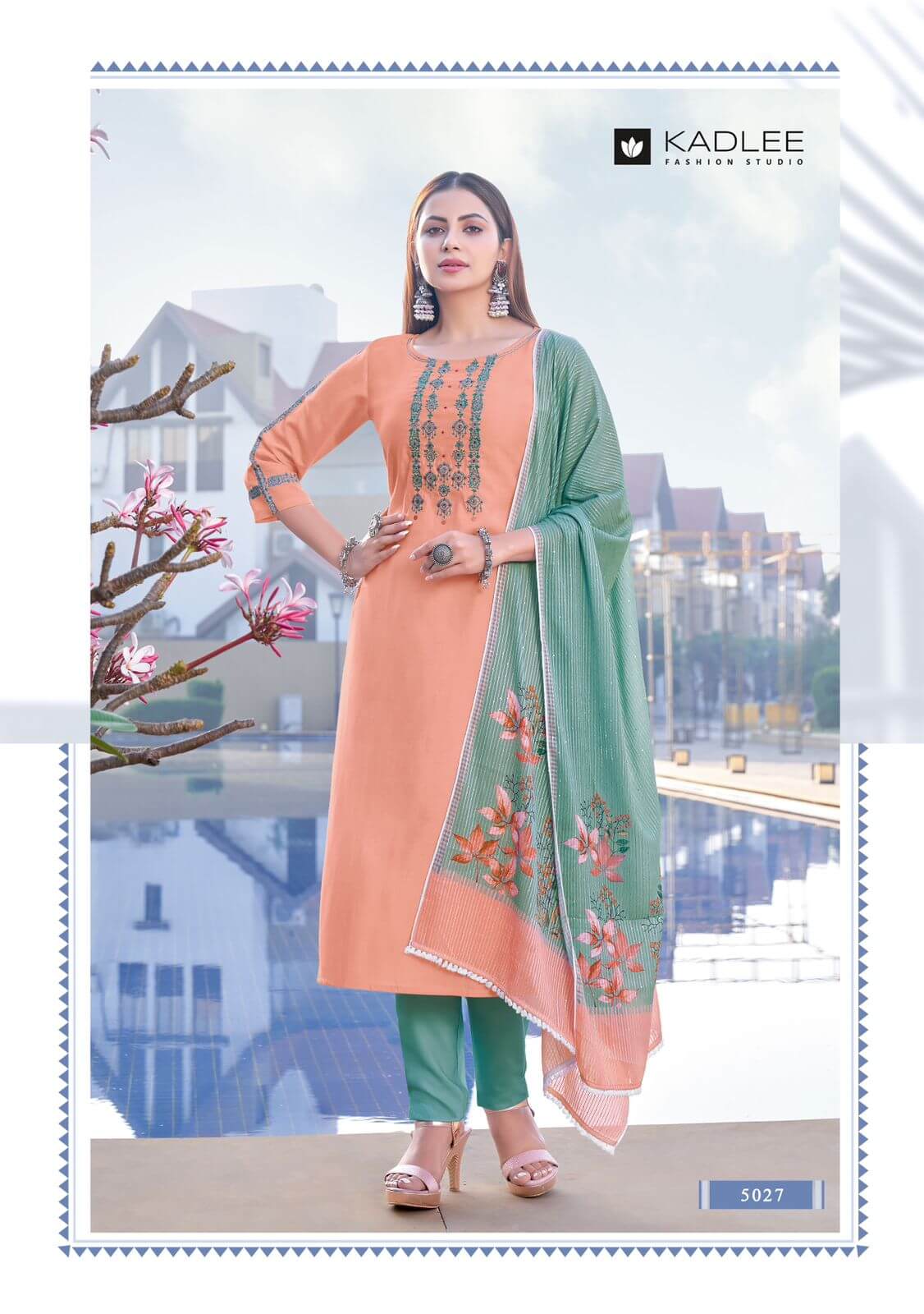 Kadlee Shanaya Vol 5 Embroidery Salwar Kameez Catalog collection 1