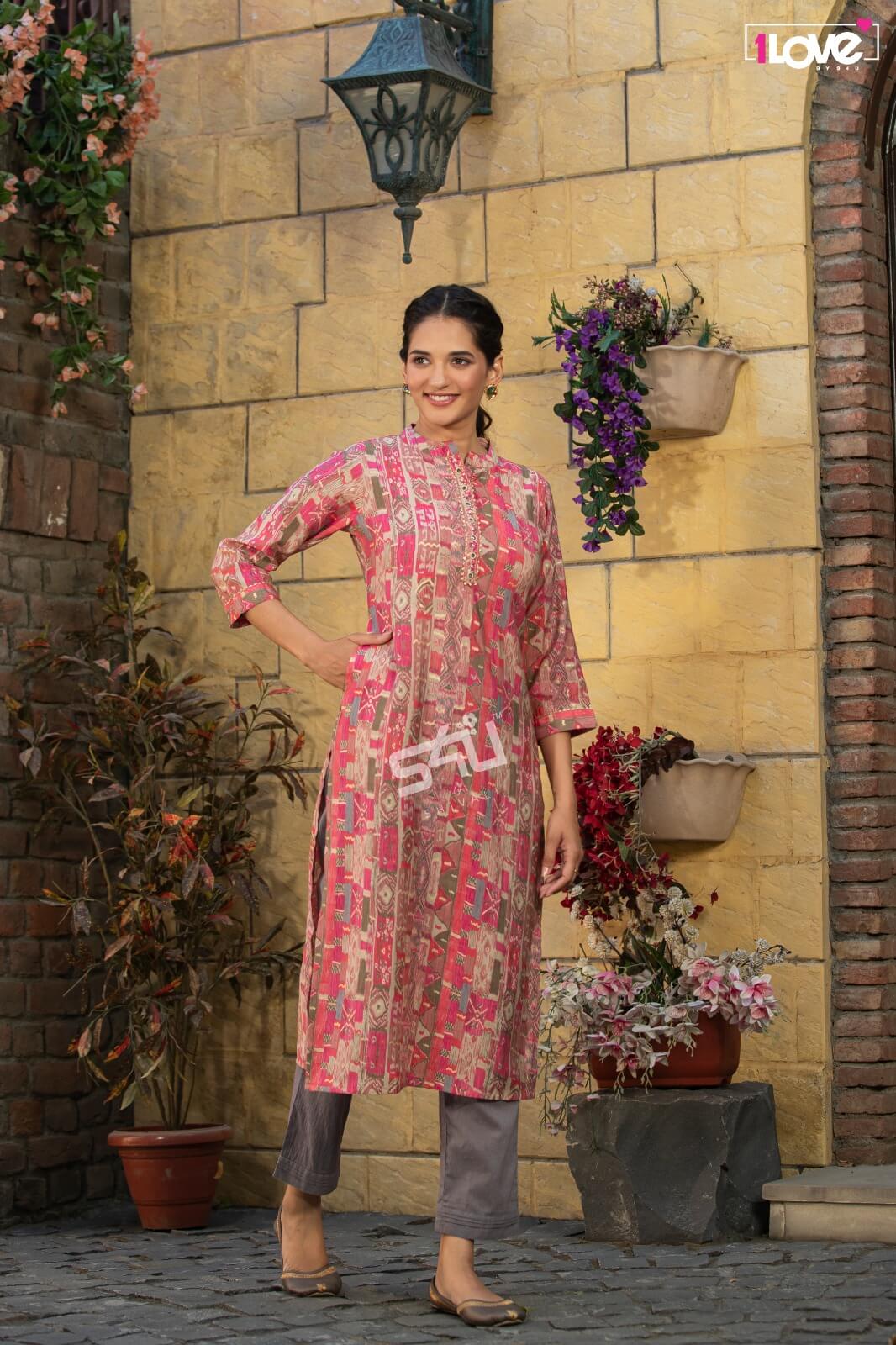 S4U Gold Designer Kurti Catalog collection 1