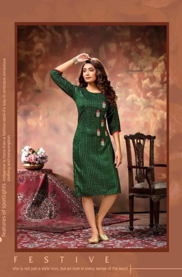 Kinti Silver Line Below 300 Kurtis Catalog collection 5