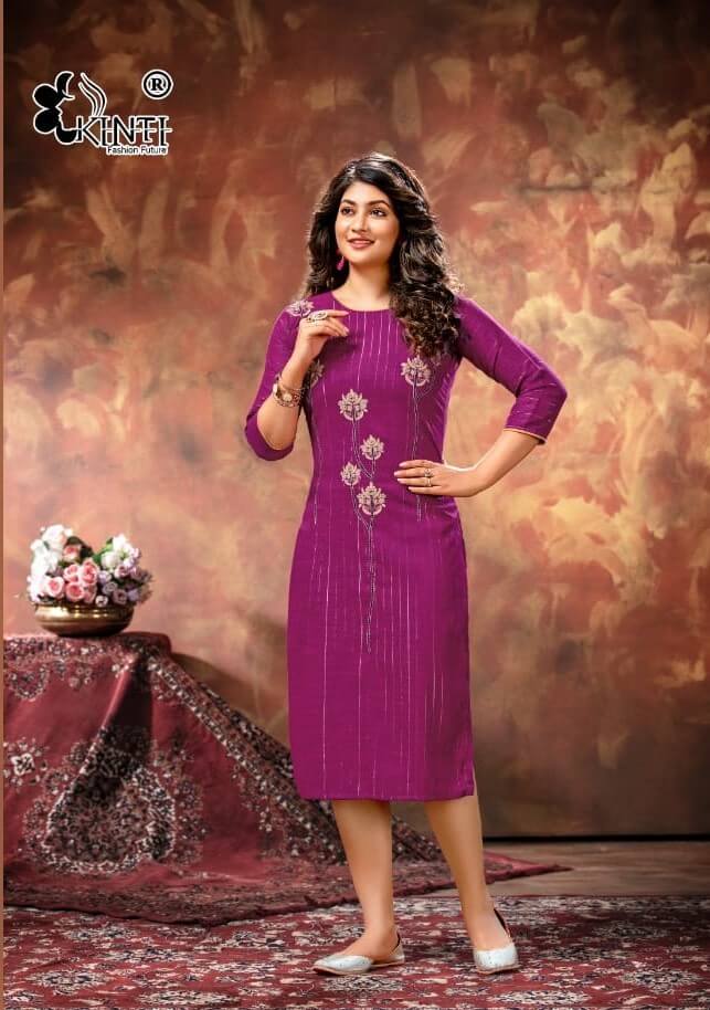 Kinti Silver Line Below 300 Kurtis Catalog collection 8