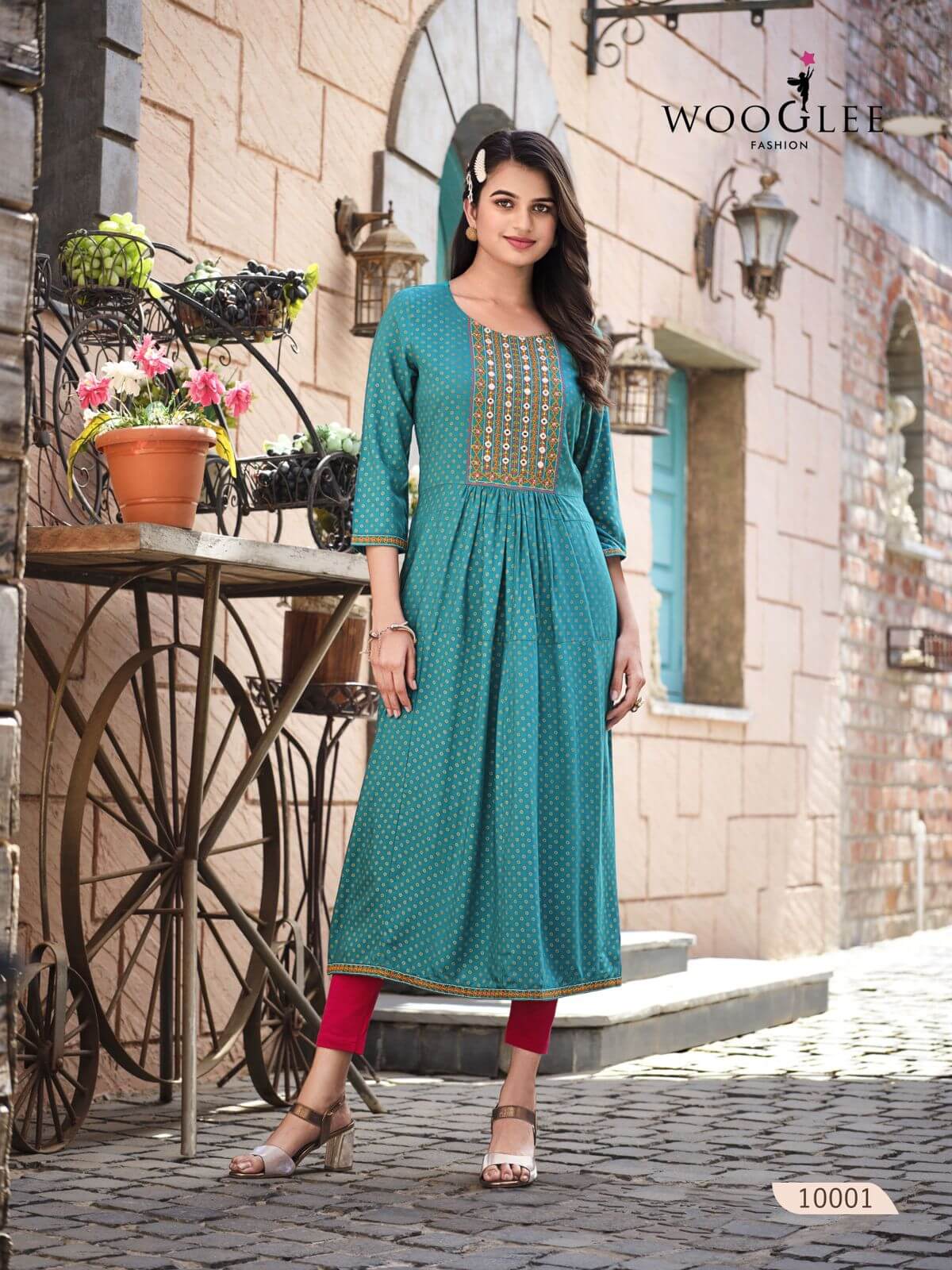 Wooglee Fashion Rangroop Naira Cut Kurti Catalog collection 2