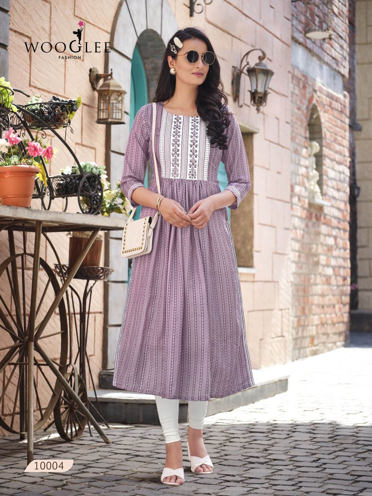 Wooglee Fashion Rangroop Naira Cut Kurti Catalog collection 1