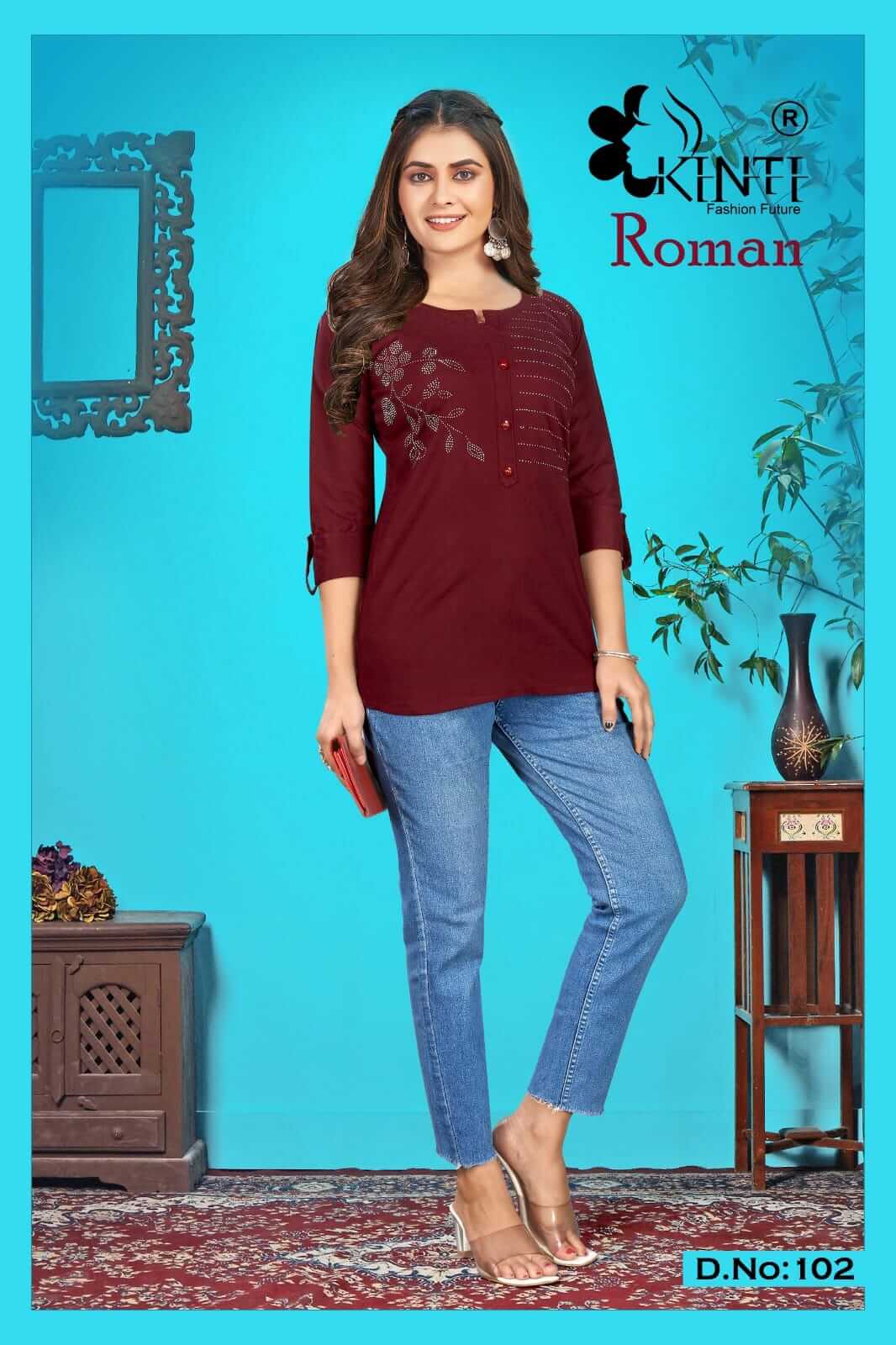 Kinti Roman vol 1 Ladies Tops Catalog collection 3