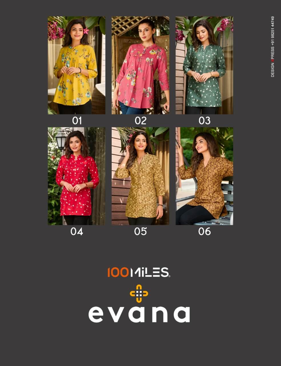 100Miles Evana Ladies Tops Catalog collection 3