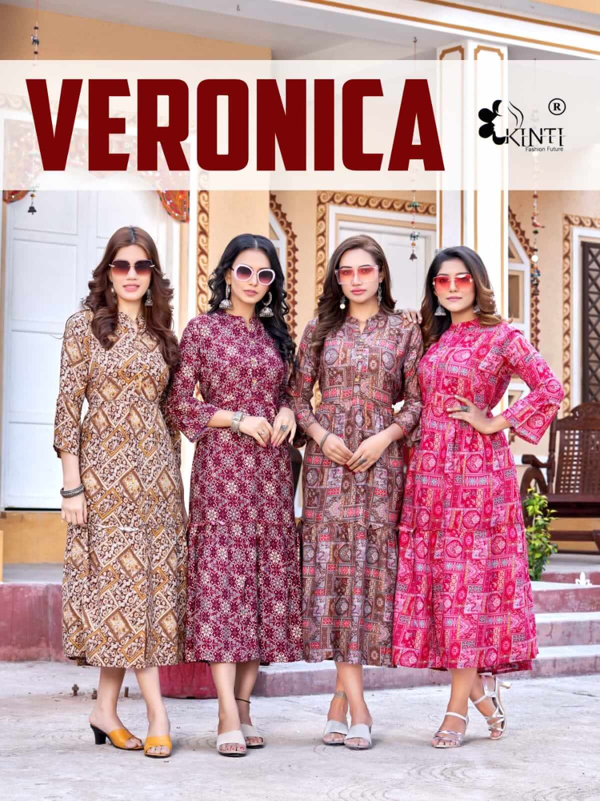 Kinti Veronica vol 2 A Line Kurti Catalog collection 10