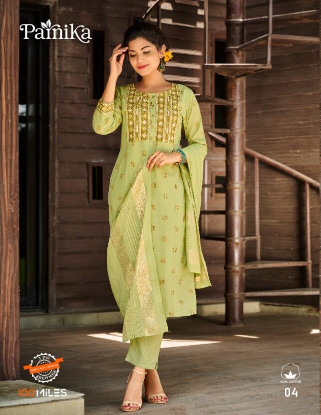 100Miles Light green Single Piece Suit collection 2