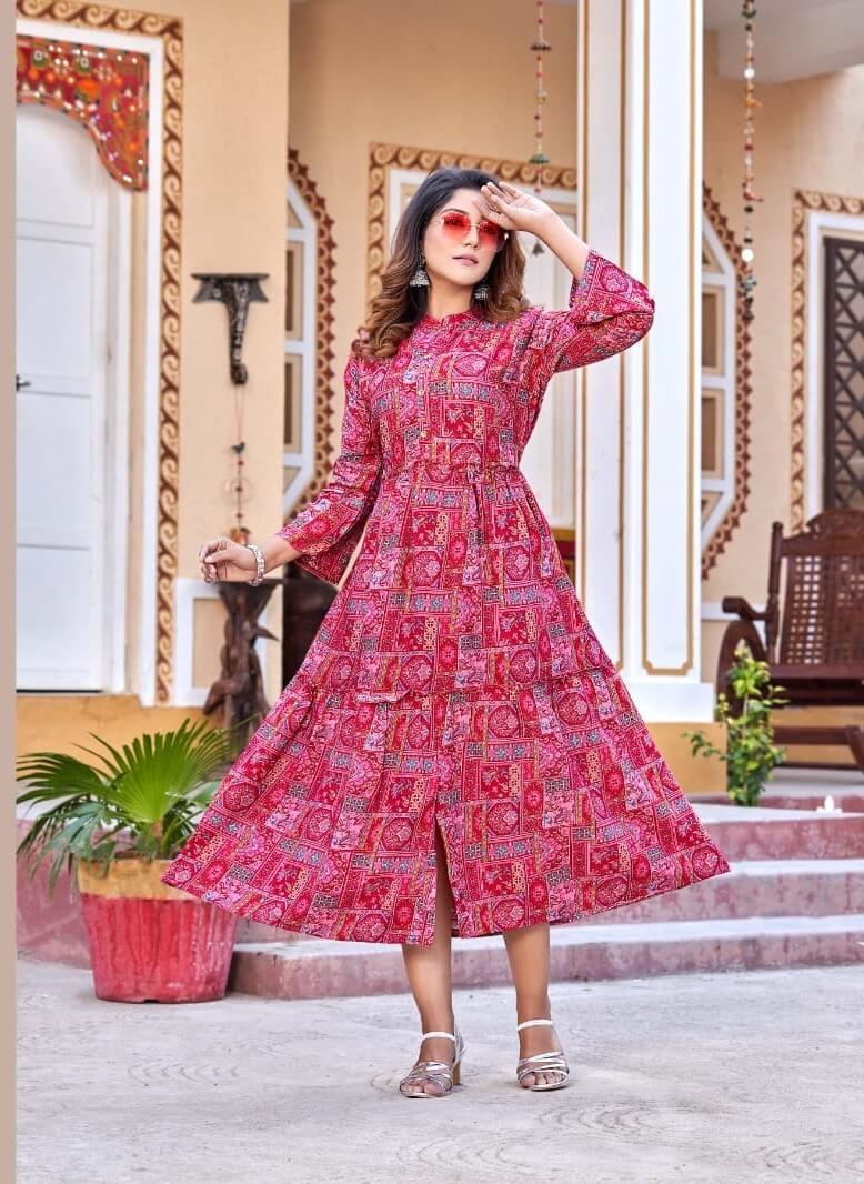 Kinti Veronica vol 2 A Line Kurti Catalog collection 2