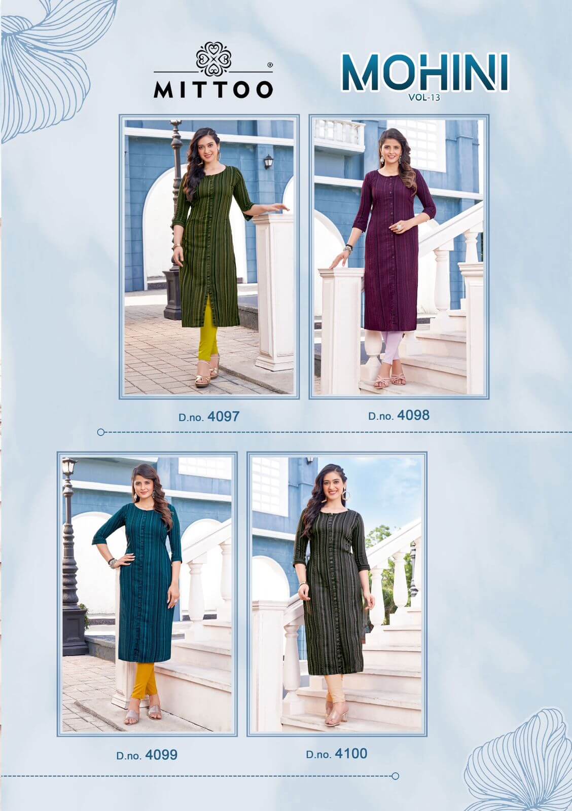 Mittoo Mohini vol 13 Kurtis with Bottom Catalog collection 1