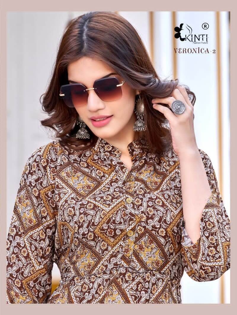 Kinti Veronica vol 2 A Line Kurti Catalog collection 11