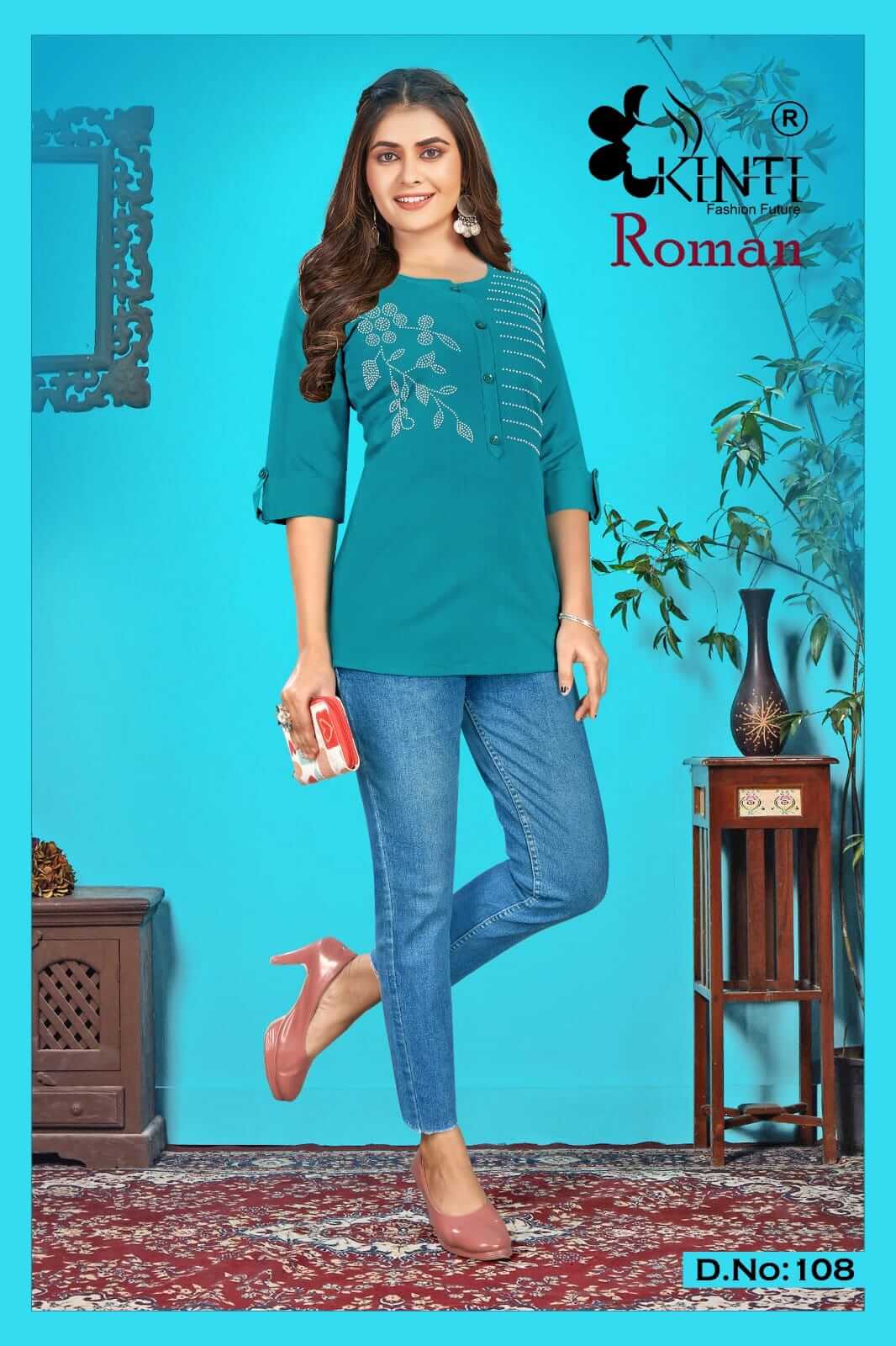 Kinti Roman vol 1 Ladies Tops Catalog collection 6