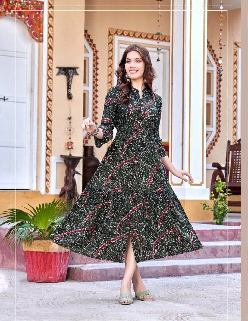 Kinti Veronica vol 2 A Line Kurti Catalog collection 6