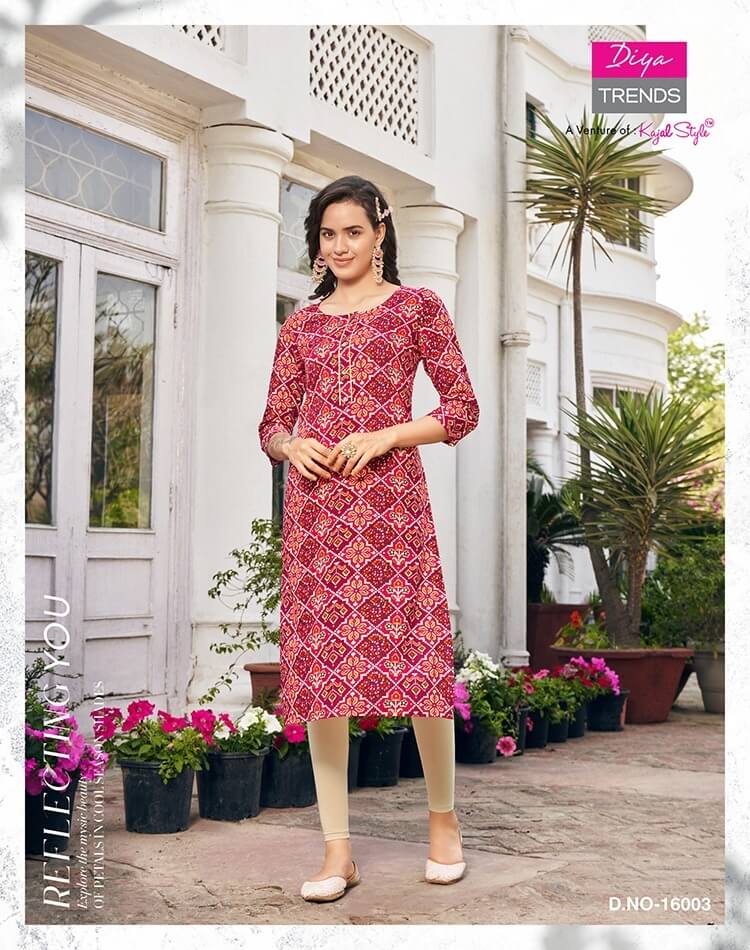 Diya trends Gardencity Vol 16 Kurtis Below 300 Catalog collection 5