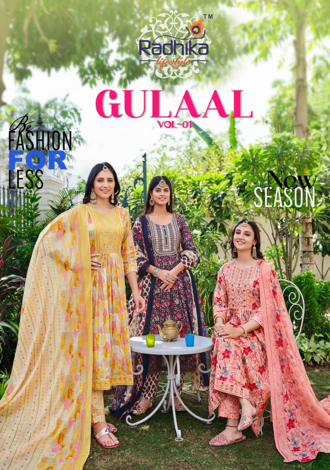 Radhika Life Style Gulaal vol 1 collection 2