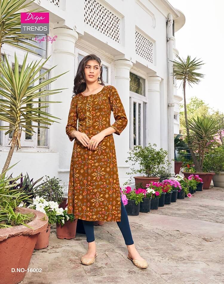 Diya trends Gardencity Vol 16 Kurtis Below 300 Catalog collection 4