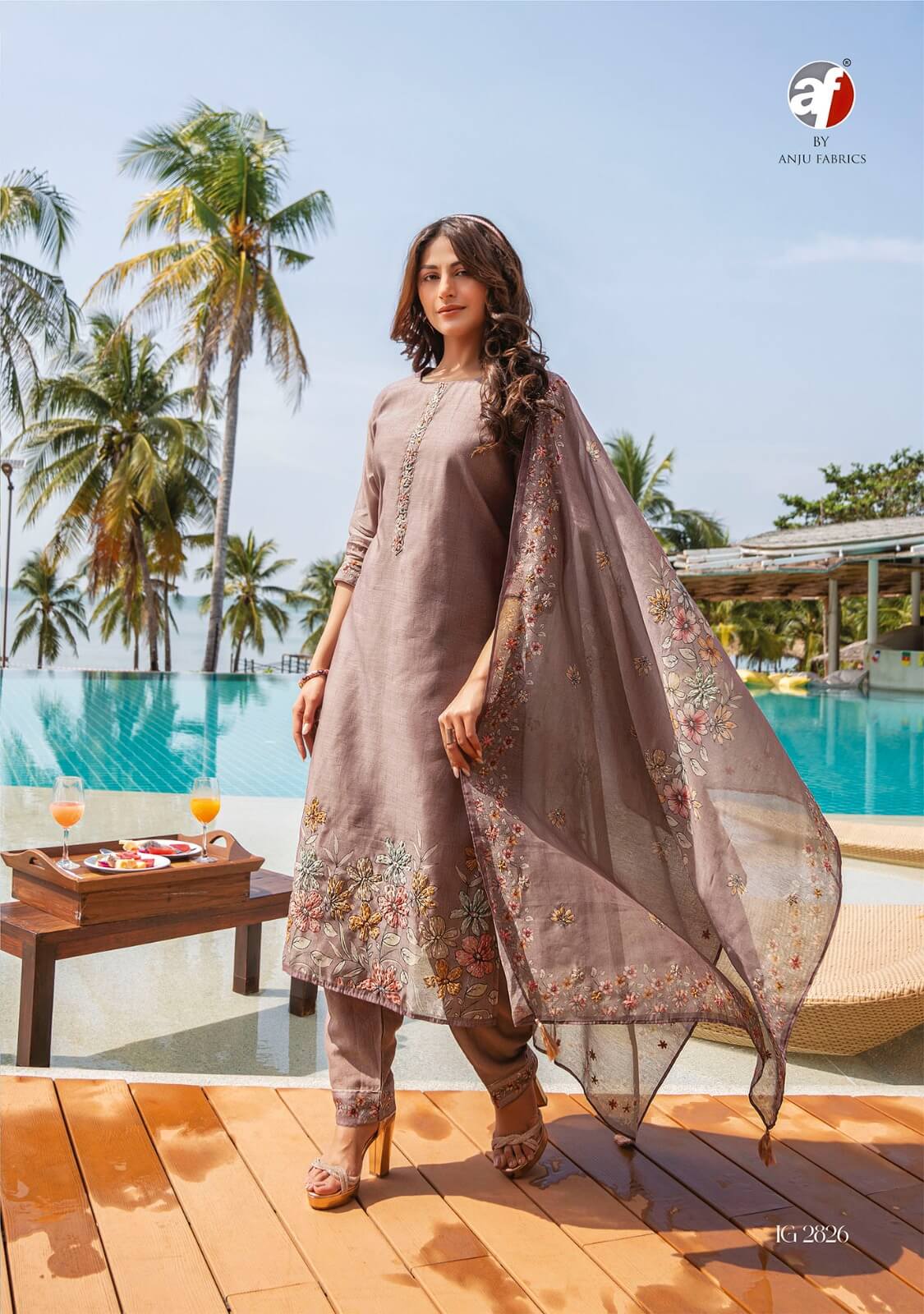 Anju Fabrics Instagirl Vol 4 Readymade Dress Catalog collection 1
