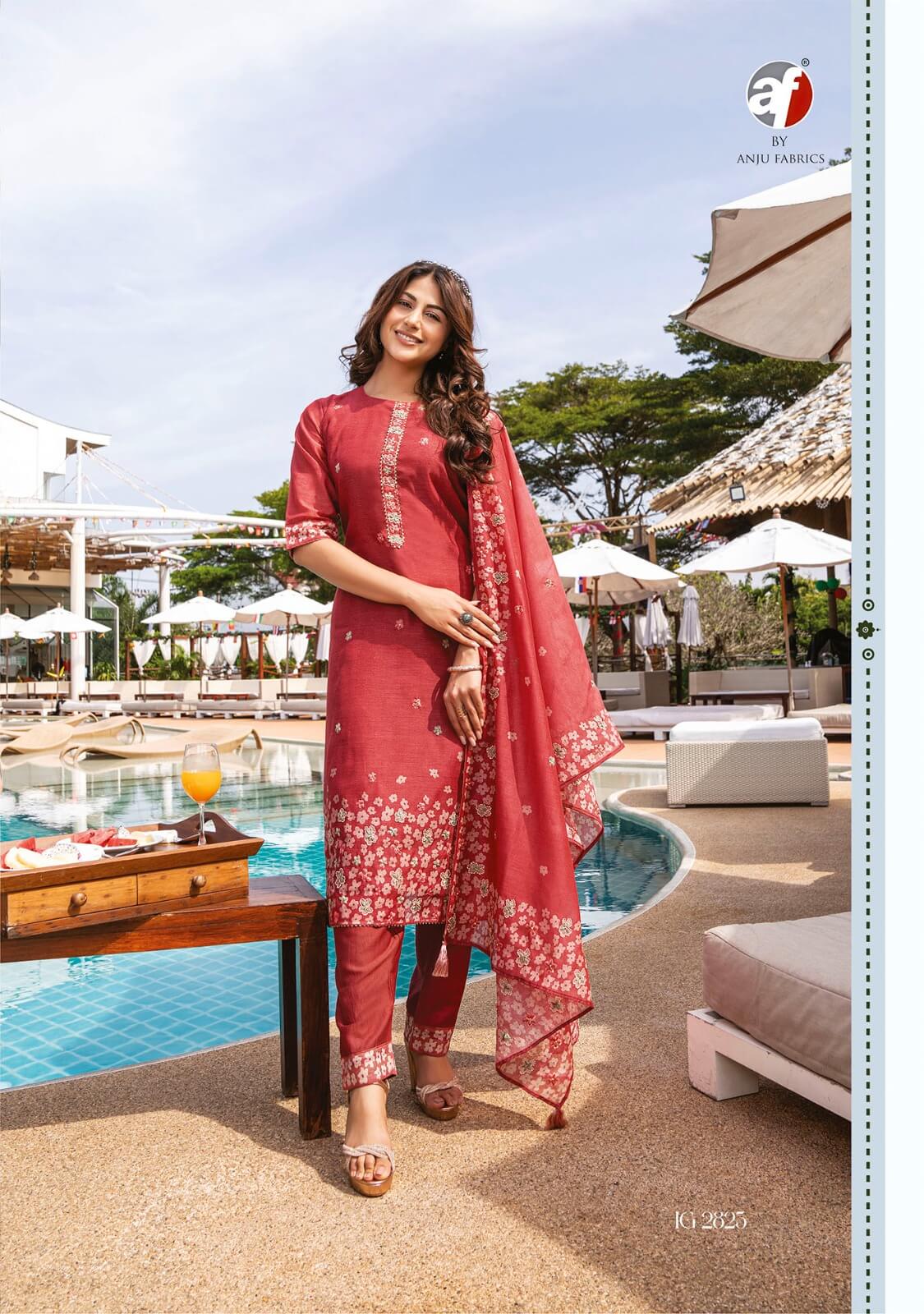 Anju Fabrics Instagirl Vol 4 Readymade Dress Catalog collection 2