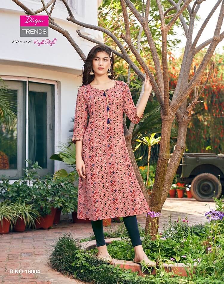 Diya trends Gardencity Vol 16 Kurtis Below 300 Catalog collection 6