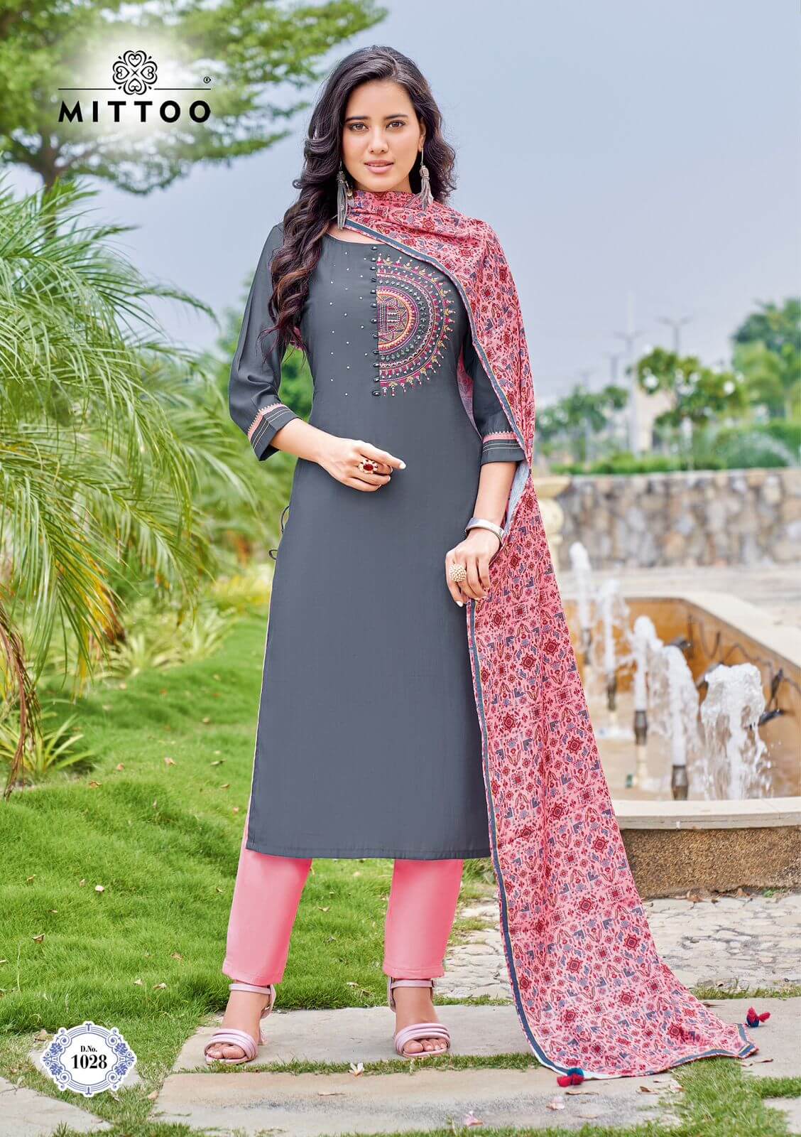 Mittoo Shringar vol 9 Kurti Pant Dupatta set collection 5