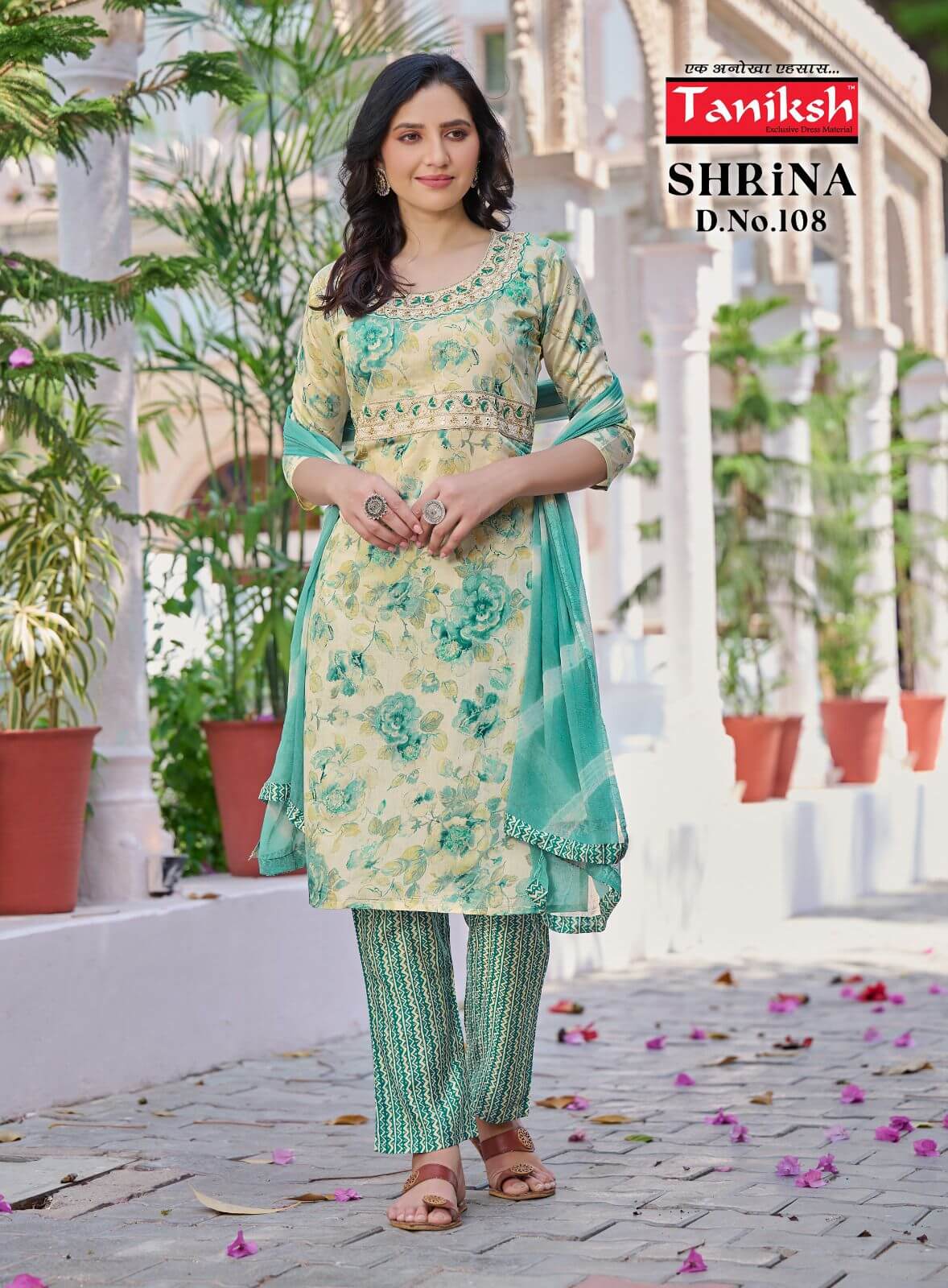 Taniksh Shrina vol 1 Salwar Kameez Catalog at Wholesale Rate collection 4