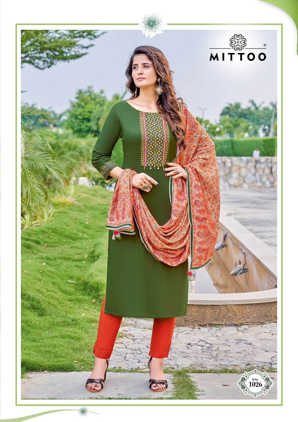 Mittoo Shringar vol 9 Kurti Pant Dupatta set collection 7