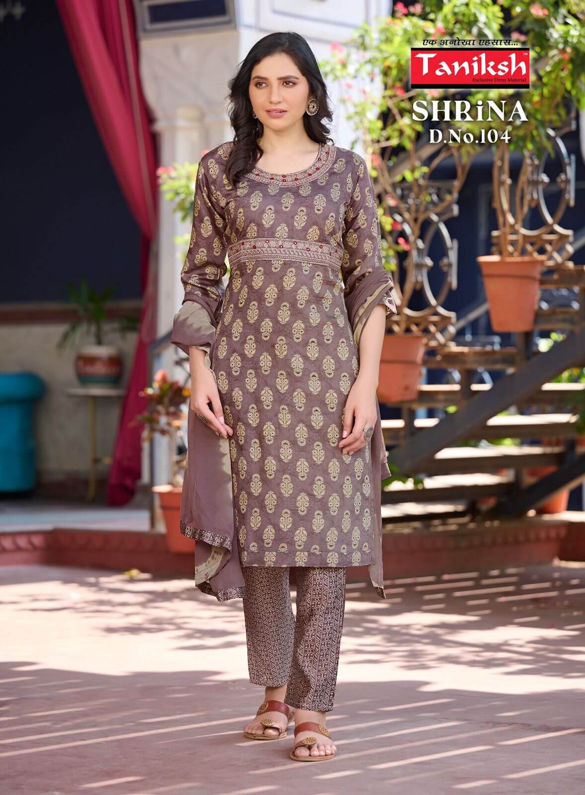 Taniksh Shrina vol 1 Salwar Kameez Catalog at Wholesale Rate collection 5