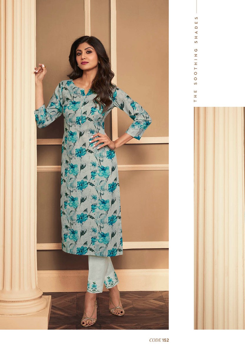 Vatsam Shilpa Kurtis with Bottom Catalog collection 13