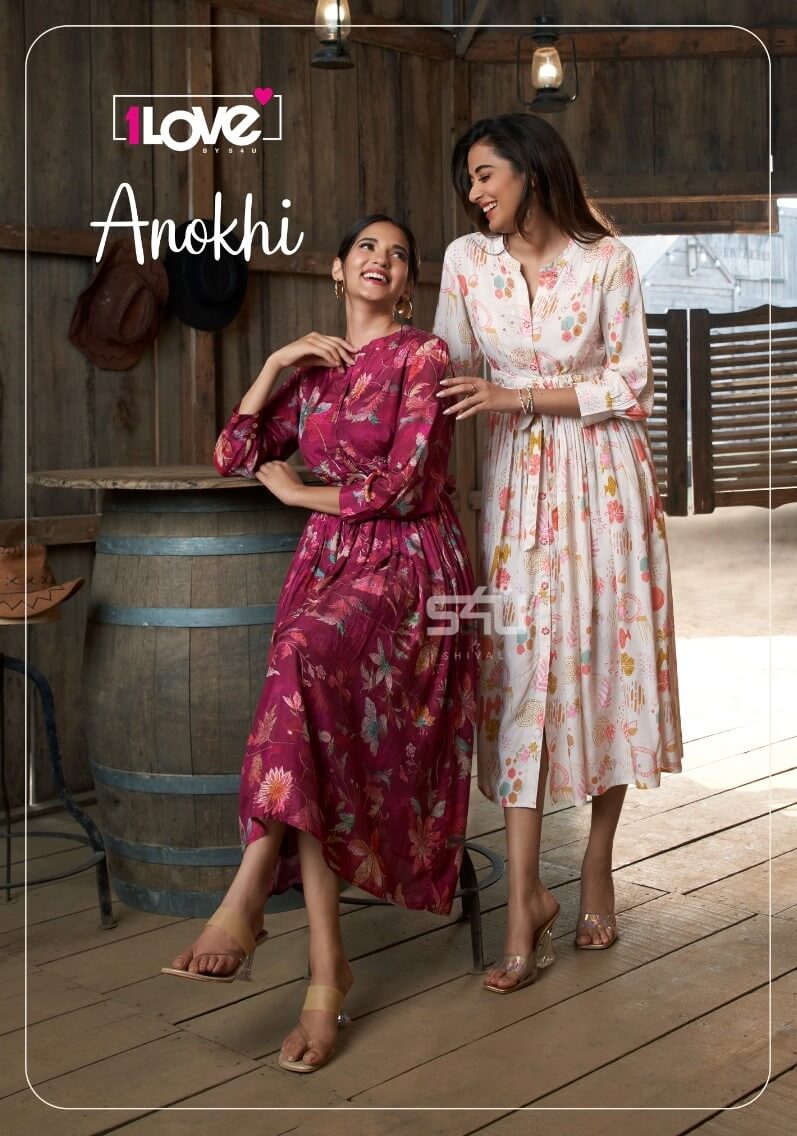 S4u Anokhi Gowns Catalog at Wholesale Rate collection 2